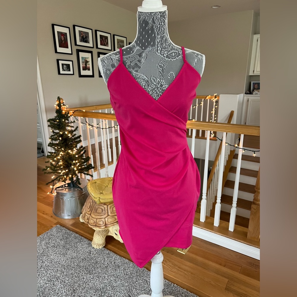 Barbie hot pink dress